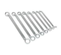 Sealey Spanner Set Offset Double End Ring 8Pc Metric Lifetime Guarantee Ak6327