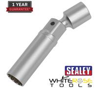 Sealey AK6569 Spark Plug Socket With Universal Joint 14Mm 3/8inSq Drive 12-Point