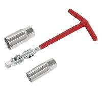 Sealey 3/8" Drive T Handle and Spark Plug Socket Set 16mm x 21mm