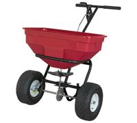 Sealey Broadcast Spreader SPB57W - Lightweight 57kg Push-Feed for Grass & Salt - Walk-Behind