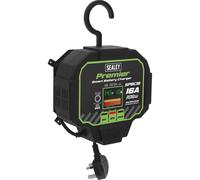 Sealey SPBC16 Fully Automatic 16 Amp Battery Charger 6v, 12v or 24v