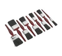 Sealey SPBS9 Pure Bristle Paint Brush Set 9pc