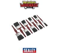 Sealey Paint Brush Set SPBS9 Pure Bristle 9Pc