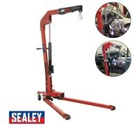 Sealey SPC1000 1Tonne Folding Crane with Heavy Duty Forged Hook 700kg to 1000kg