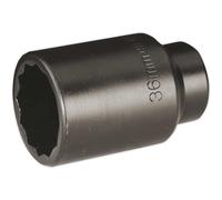 Sealey Specialised 1/2" Drive Deep Bi Hexagon Impact Socket Metric 1/2" 36mm