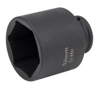 Sealey Specialised 1/2" Drive Hexagon Impact Socket Metric