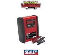 Sealey Automatic Smart Battery Charger & Maintainer 10A 12V - SPI10S, Red