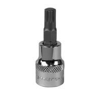 Sealey Spline Socket Bit M9 3/8" Drive Forged Chrome Vanadium Steel Tool Sbs007