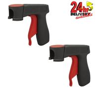 Sealey Spray Can Trigger Handle Aerosol Painting SCG01 Universal Fit Reusable x2