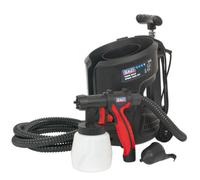Sealey Spray Gun Kit Oil Water Or Based Paint Stains Interior Exterior Hvlp3000