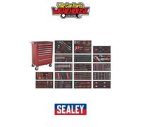Sealey SPTCOMBO4R Superline PRO Rollcab 7 Drawer with 305pc Tool Kit - Red