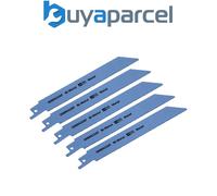 Sealey Reciprocating Saw Blade SRBR622AF 150mm 24 TPI for Metal - Pack of 5
