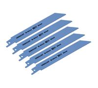Sealey SRBR622EF Reciprocating Saw Blade for Metal 150mm 18tpi - Pack of 5