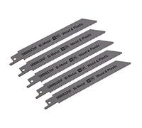 Sealey SRBR622HF 150mm 10tpi Reciprocating Saw Blade Wood & Plastics - Pack of 5