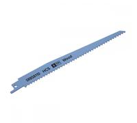 Sealey SRBS811D Reciprocating Saw Blade Clean Wood 200Mm 6Tpi - Pack Of 5
