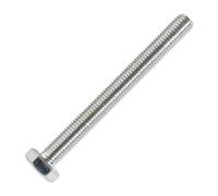 Sealey SS10100 HT Setscrew M10 x 100mm 8.8 Zinc DIN 933 Pack of 25