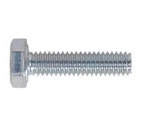 Sealey SS1060 HT Setscrew M10 x 60mm 8.8 Zinc DIN 933 Pack of 25