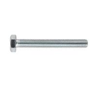 Sealey SS1080 8.8 Zinc Plated HT Setscrew M10 x 80mm, DIN 933 - Pack of 25