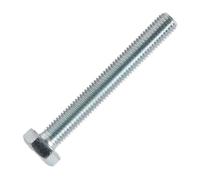 Sealey SS1080 HT Setscrew M10 x 80mm 8.8 Zinc DIN 933 Pack of 25