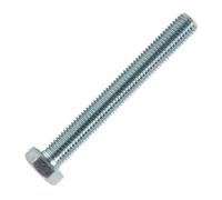 Sealey SS12100 HT Setscrew M12 x 100mm 8.8 Zinc DIN 933 Pack of 10