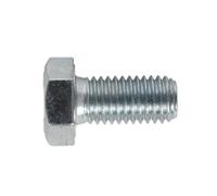 Sealey SS1225 8.8 Zinc Plated HT Setscrew M12 x 25mm, DIN 933 - Pack of 25