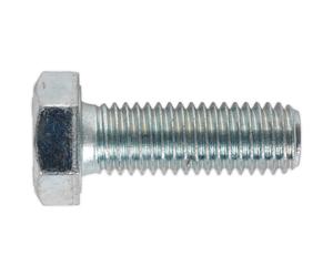 Sealey SS1235 HT Setscrew M12 x 35mm 8.8 Zinc DIN 933 Pack of 25