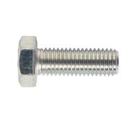 Sealey SS1440 8.8 Zinc Plated HT Setscrew M14 x 40mm, DIN 933 - Pack of 10