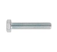 Sealey SS1480 8.8 Zinc Plated HT Setscrew M14 x 80mm, DIN 933 - Pack of 10