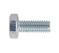 Sealey SS416 8.8 Zinc Plated HT Setscrew M4 x 16mm, DIN 933 - Pack of 50
