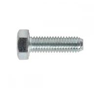 Sealey Zinc Plated 8.8 Steel Din 933 HT Setscrews M5 16mm Pack of 50