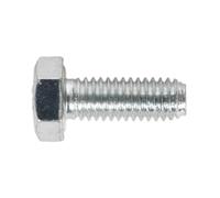 Sealey SS616 8.8 Zinc Plated HT Setscrew M6 x 16mm, DIN 933 - Pack of 50