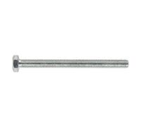 Sealey SS675 8.8 Zinc Plated HT Setscrew M6 x 75mm, DIN 933 - Pack of 50