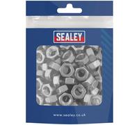 Sealey Stainless Steel Full Nut DIN 934 M8 x 1.25 Pitch - Pack of 100