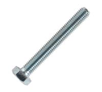 Sealey SS860 HT Setscrew M8 x 60mm 8.8 Zinc DIN 933 Pack of 50