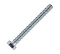 Sealey SS875 HT Setscrew M8 x 75mm 8.8 Zinc DIN 933 Pack of 25