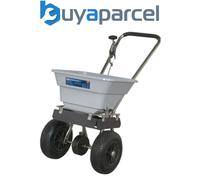 Stainless Steel Broadcast Salt Spreader 37kg Walk Behind