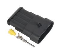 Sealey Superseal Male Connector 4-Way Pack of 3