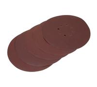 Sealey Hook and Loop Drywall Sanding Discs 225mm 225mm Assorted Pack of 5