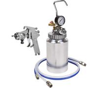 Sealey Pressure Pot System with Spray Gun & Hoses 1.8mm Set-up
