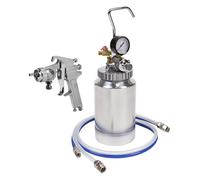 Sealey SSG1P Pressure Pot System with Spray Gun & Hoses 1.8mm Set-Up