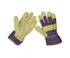 Sealey SSP12 Riggerfts Gloves Pair
