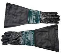 Sealey Shot Blasting Gauntlets SSP41 585mm Cuffed Pair Black