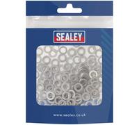 Sealey Stainless Steel Flat Washer DIN 125 - M5 A2 - Pack of 100 - SSW5