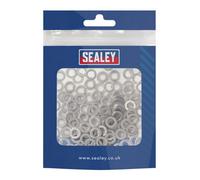 Sealey Ssw5 Stainless Steel Flat Washer M5 A2, Din 125 - Pack Of 100