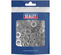 Sealey SSW8 Flat Washer Stainless Steel M8, DIN 125 - Pack of 100