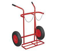 Sealey St28P Welding Bottle Trolley With Pneumatic Tyres - 2 Bottle