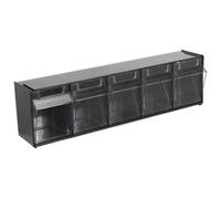 Sealey APDC5 Stackable Cabinet Box 5 Bins