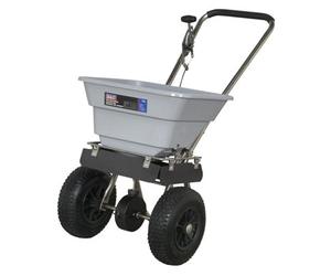 Sealey Stainless Steel Broadcast Salt Spreader 37Kg Walk Behind Ssb37W