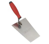 Sealey Stainless Steel Bucket Trowel Rubber Handle 180mm
