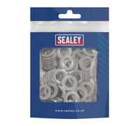 Sealey Stainless Steel Flat Washer DIN 125 - M10 A2 - Pack of 100 - SSW10